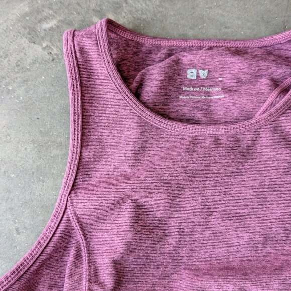 JoyLab Purple Crop Top Tank Long Line Bra medium - Picture 2 of 6